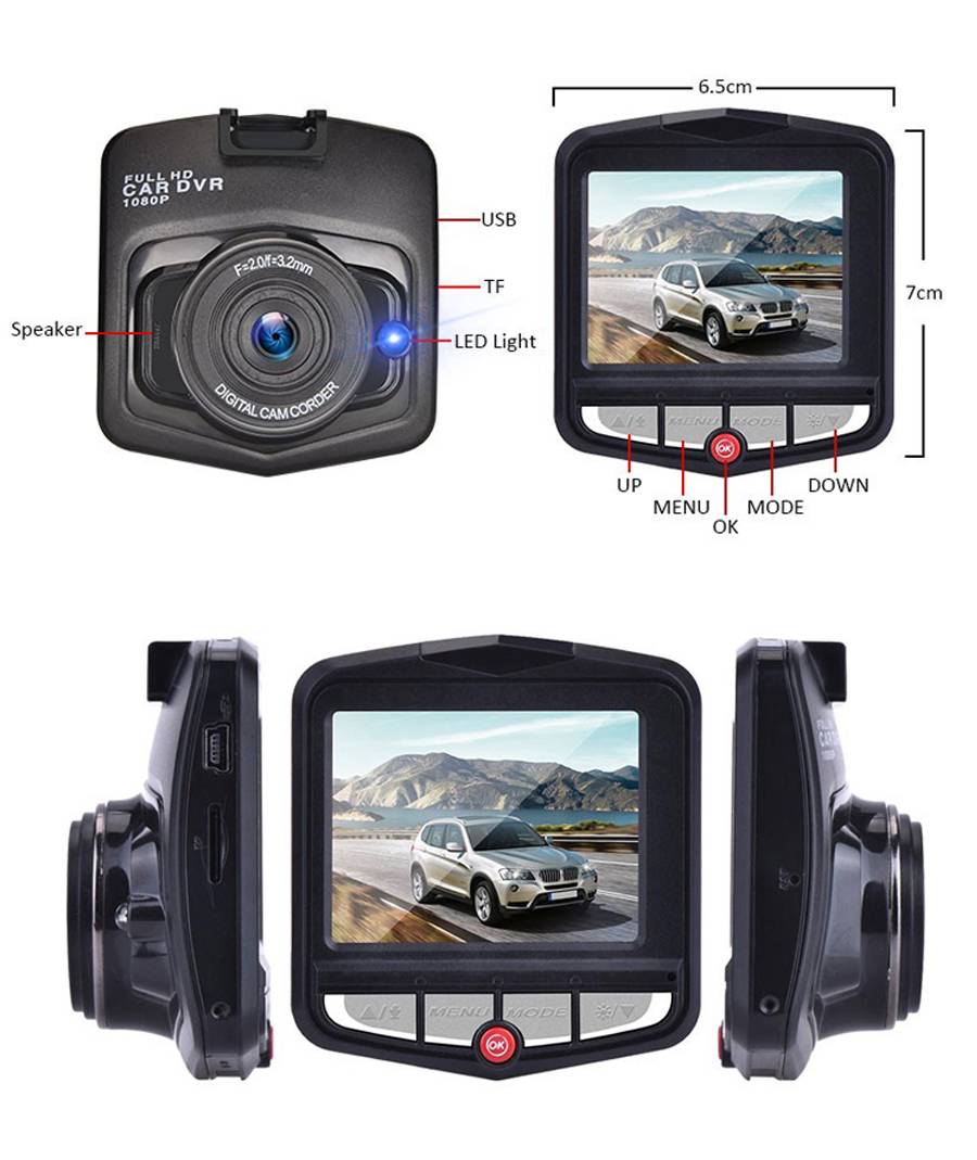 Dashcam Mini DVR Recorder