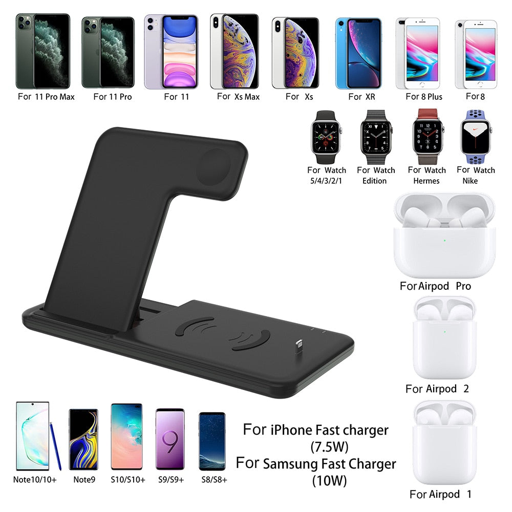 Apple Fast Charging Wireless Stand For Multiple Devices