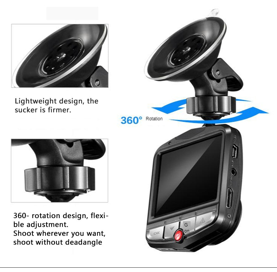 Dashcam Mini DVR Recorder