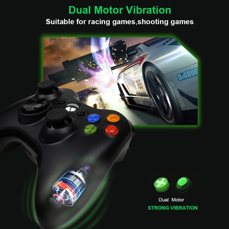 2.4G wireless Xbox 360,PC controller receiver