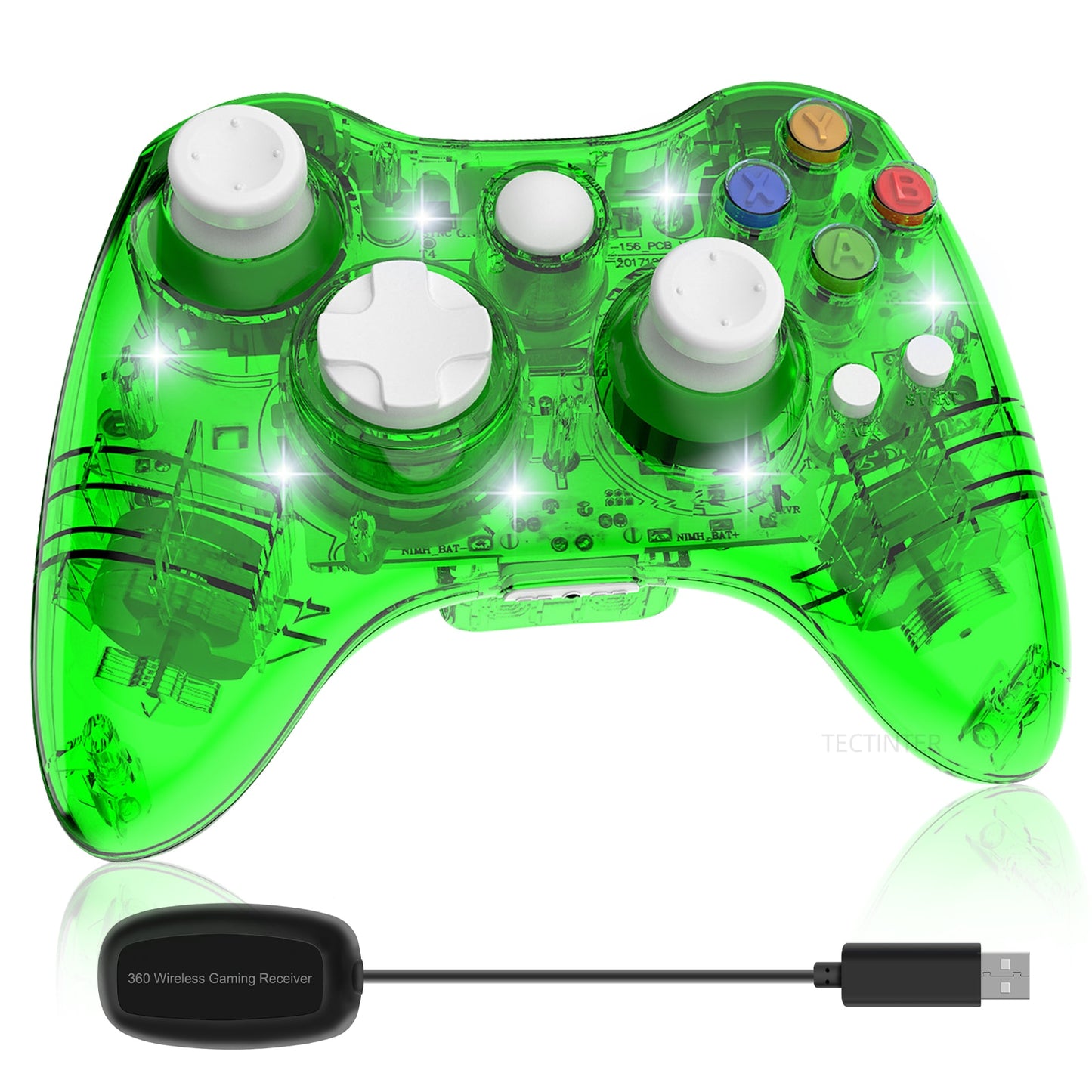 2.4G wireless Xbox 360,PC controller receiver