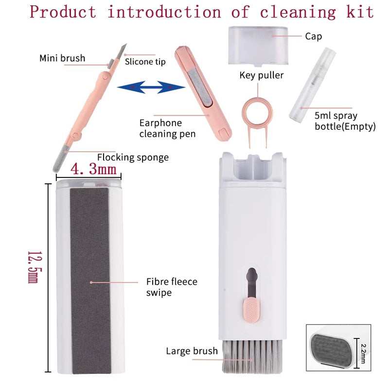 Keyboard Cleaning Brush Bluetooth Headphone Cleaning Tool