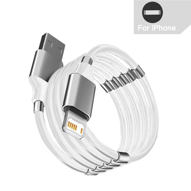 Magnetic Rope Phone Charging Cable