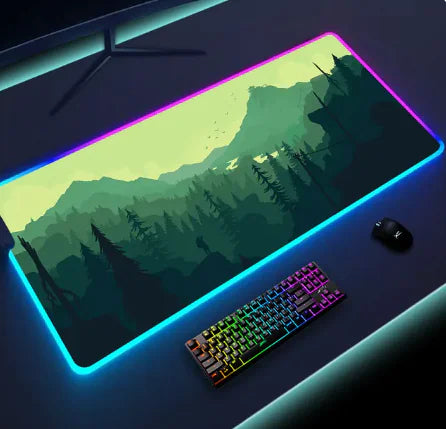 Luminous LED Lighting Mouse Pad