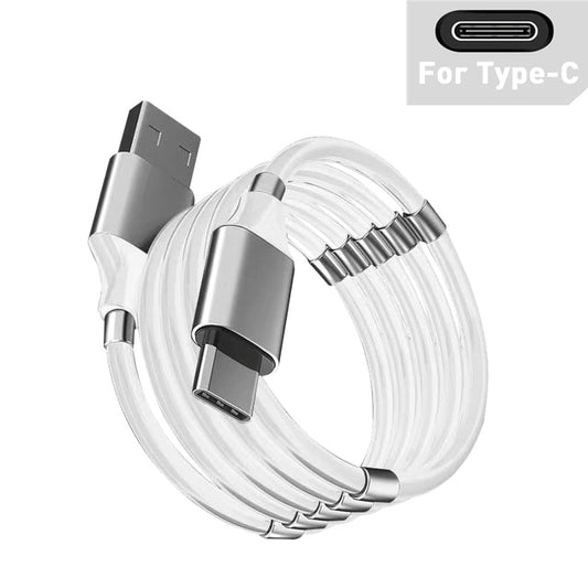 Magnetic Rope Phone Charging Cable
